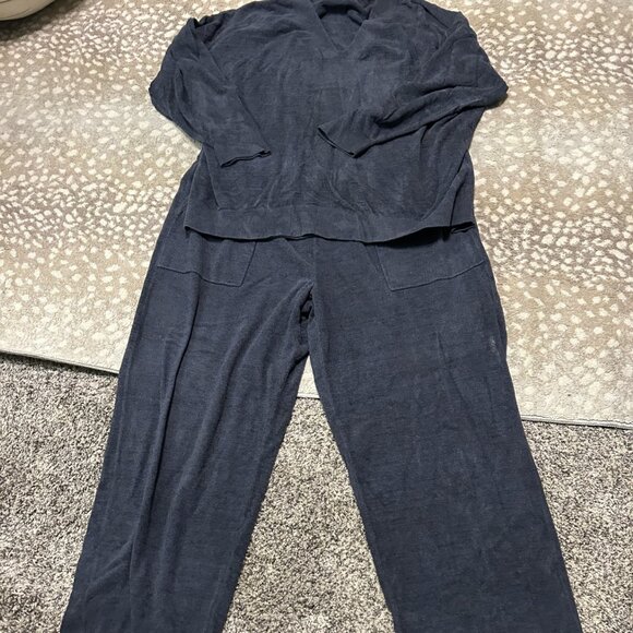 Long Sleeve Lounge Shirt & Pants - Picture 3 of 3